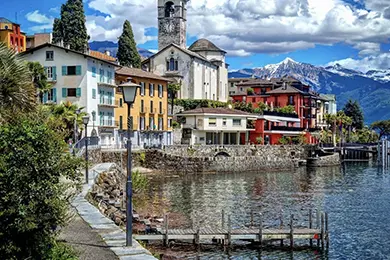 Brissago am Lago Maggiore