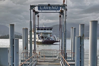 Schifffahrt Laveno-Mombello