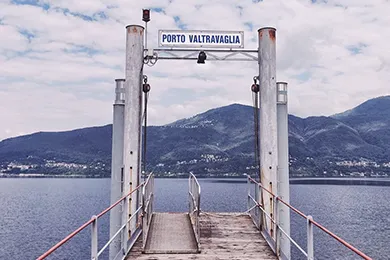 Porto Valtravaglia am Lago Maggiore